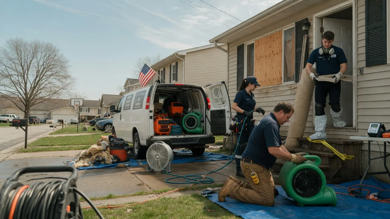Water Damage Restoration in Jamestown, NC near me